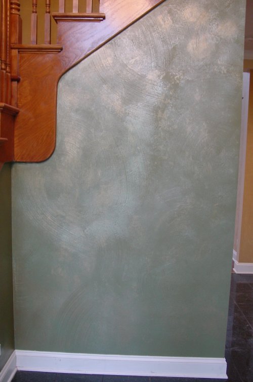 Sculpting Stone interior painting