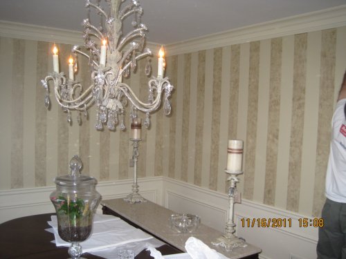 Tissue Paper wall decor ideas