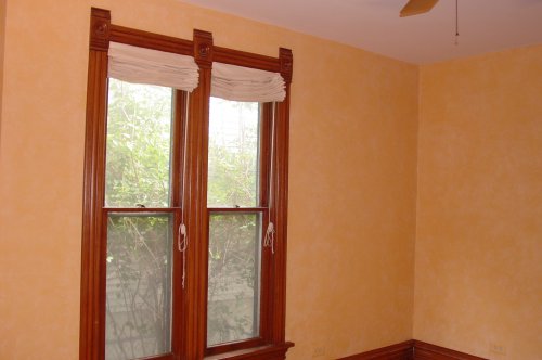 Fresco painting wall design