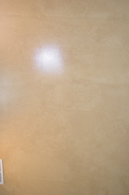 Tissue Paper painting wall design