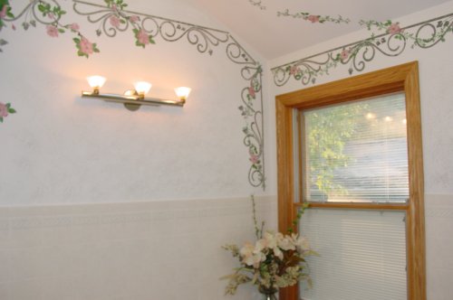 Stenciling amazing wall decor ideas